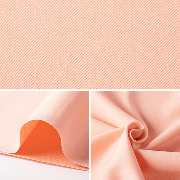 [From quantity 5] Fabric "20 twill coral pink B17000Z-121"