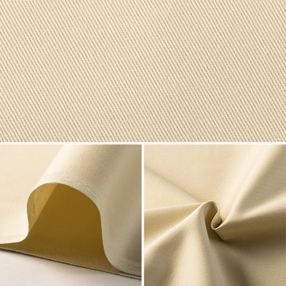 [From quantity 5] Fabric "20 twill sand beige B17000Z -201"