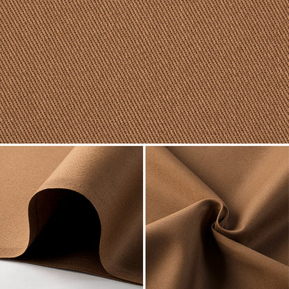 [Dalla quantità 5] tessuto "20 Twill Mocha Brown B17000Z-257"