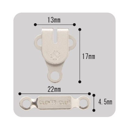 ホック 『前かん シルバー26-523』 Clover クロバー