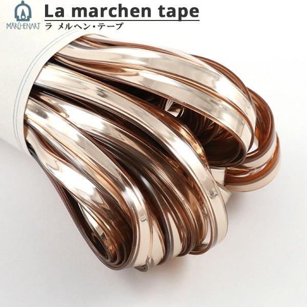 Handicraft tape "Lamelhen tape 5mm 30m gold" MARCHENART fairy art