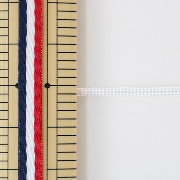 [De la cantidad 5] Cordón para manualidades "Código H-1100-1 mm-2 fuera de blanco] Elite Elite