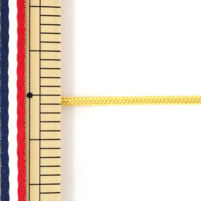 【数量5から】 手芸ひも 『H-1100-1mm‐7 コード からし色』 Elite エリート