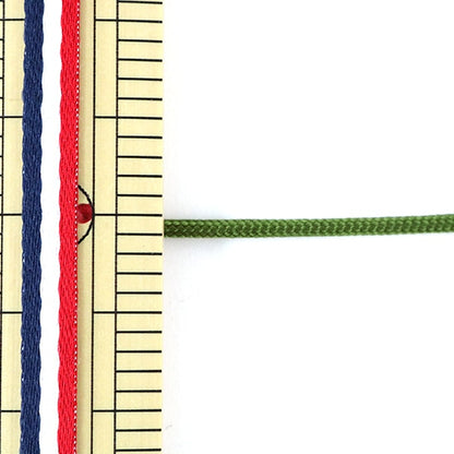 [Dalla quantità 5] Cordoncino per l'artigianato "H-1100-1MM-27 Code Moss Green] Elite Elite