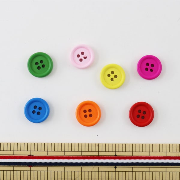 Pulsante "Wood Button n Colorful"