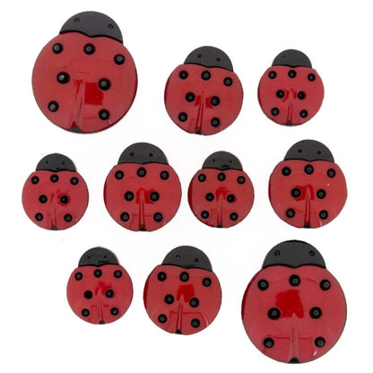 Button "Chilled button Ladybugs" Dress It Up