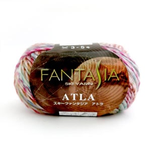 الخريف/الشتاءخيوط الغزل "FANTASIA ATLA (فانتازيا أطلس) اللون 3004" خيوط التزلج SKIYARN