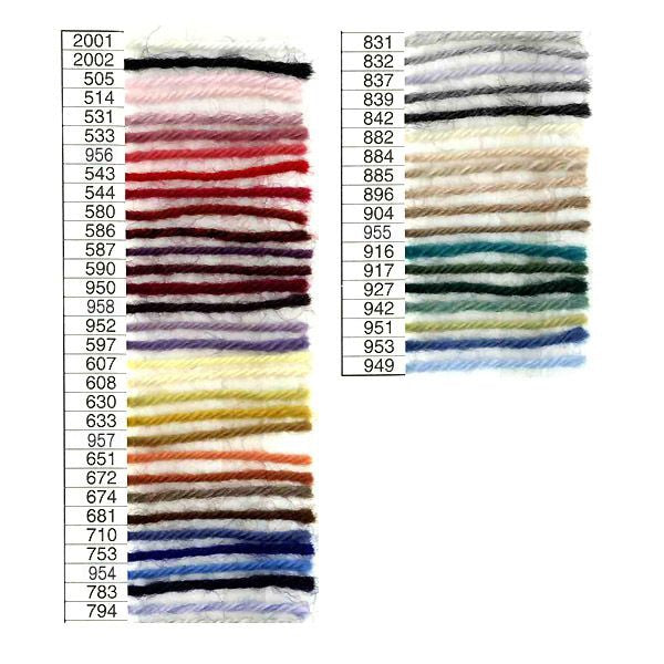 خيوط الخريف/الشتاء "NIKKEVICTOR YARN Medium Fine 607 (ليمون)" NIKKEVICTOR