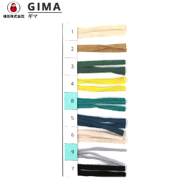 Lana primavera / estate "GIMA (GIMA) 6 ° colore" Daruma Darma Yokota