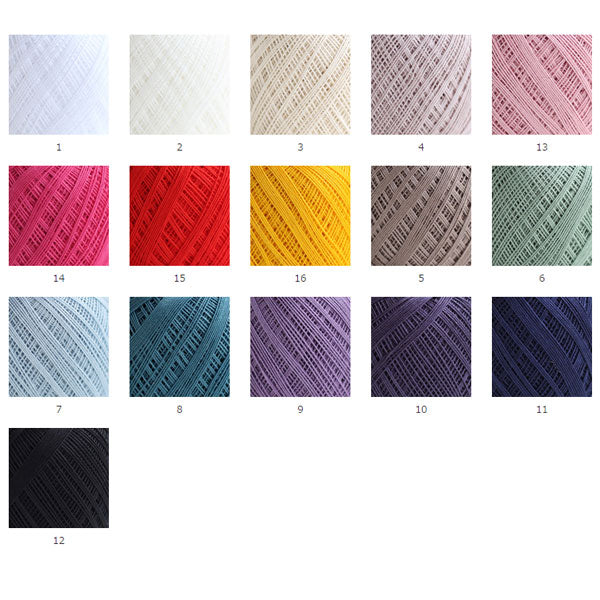 Crochet Thread 『DARUMACrochet Thread #80 5g 6th color] DARUMA DARUMA Yokota