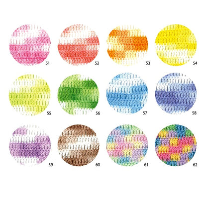 레이스 실 "Shino #40 10g Kasuri 51 컬러"Daruma DARUMA 요코타