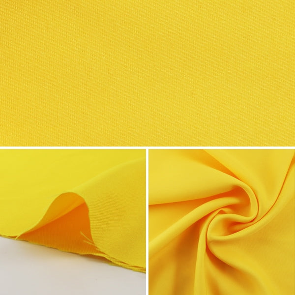 [De la quantité 5] Tissu "Costume Twill Fabric jaune"