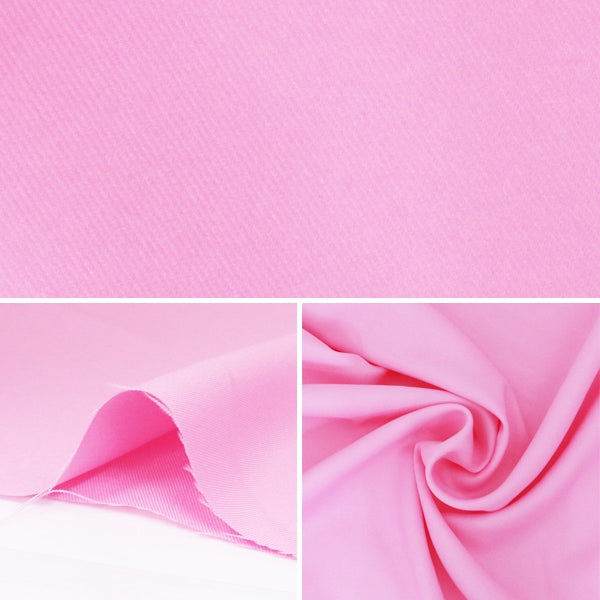 [De la quantité 5] tissu "costume Twill tissu rose"