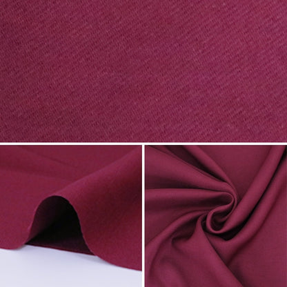 [De la quantité 5] tissu "costume twill tissu bordeaux"