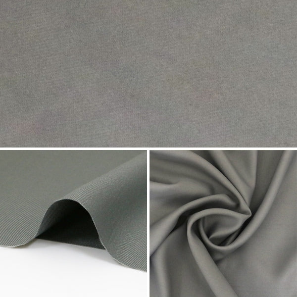 [Dalla quantità 5] tessuto "tessuto in twill costume grigio"