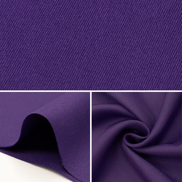 [Dalla quantità 5] tessuto "tessuto in twill costume ptc21160 85 deep viola"