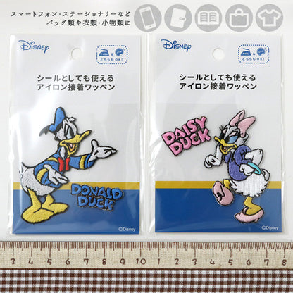 Emblème "Emblème adhésif de fer Donald Duck Daisy Duck C: Ym-W Daisy" Kokka Kokka