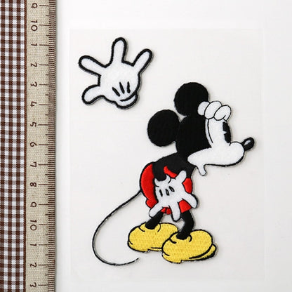 Emblem "Iron Adhesive Emblem Mickey Mouse Mouse Mouse Mouse Mini Mouse G YM-W Mickey" Kokka Kokka