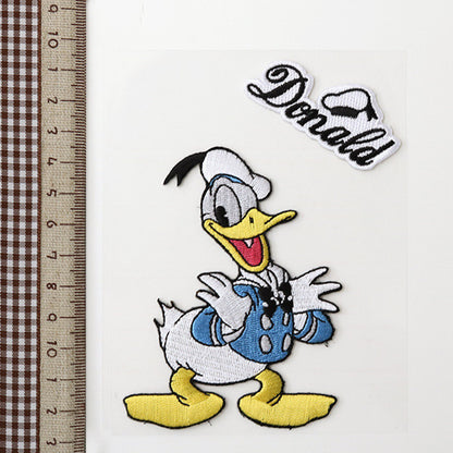 Emblème "Emblème adhésif de fer Donald Duck Daisy Duck D ym-w Daisy" Kokka Kokka