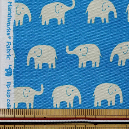 [From quantity 5] Fabric 『Oxford Elephant pattern DT11230S H "