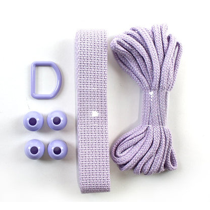 Набор ленты из ручной работы "Давайте школьным Himotape установили Aurora Pastel Color 5 Color Purple]