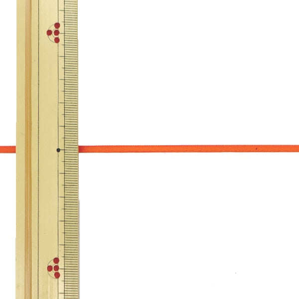 Cinta "ancho de cinta de satén de doble lado de 3 mm x aproximadamente 10m rollo naranja"