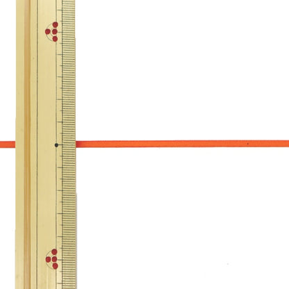 Cinta "ancho de cinta de satén de doble lado de 3 mm x aproximadamente 10m rollo naranja"