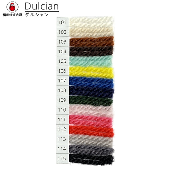 Autumn / Winter Wool "Dulcian (Darshan) Wool Natita 101 Color" Daruma Dharma Yokota