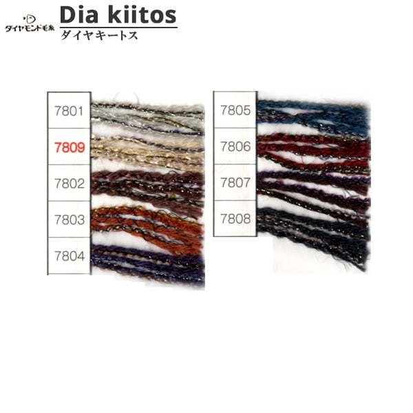 Lana autunnale / inverno "dia kiitos 7809 color" diamond