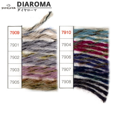 秋冬紗線 “ Dia Roma 7909顏色” DIAMOND KNITTING YARN