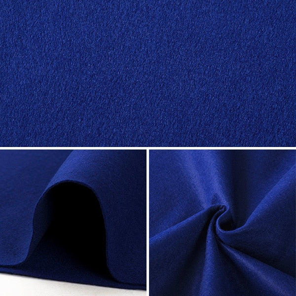 [De la quantité 5] tissu "Navy YS-146 Washable Felt" en feutre lavable "