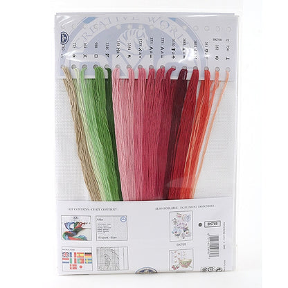 Importiertes Stickerei Kit "Summer Fruit BK768" DMC DMSEA