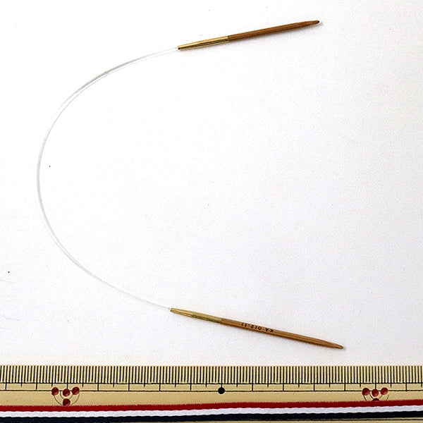 إبر الحياكة "SEEKNIT إبرة دائرية غير متناظرة G 23 سم رقم 0" KA Kinkiإبر الحياكة