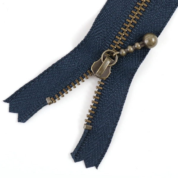 ファスナー 『玉付ゴールドファスナー16cm 560番色』 YKK ワイケーケー