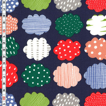 [From quantity 5] Fabric "Kippis (Kippis) SheetingFabric Clouds C KPS-11c sometimes sunny