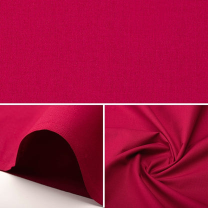 [From quantity 5] Fabric "Color Sheeting Solid Wine YSC22125-034"