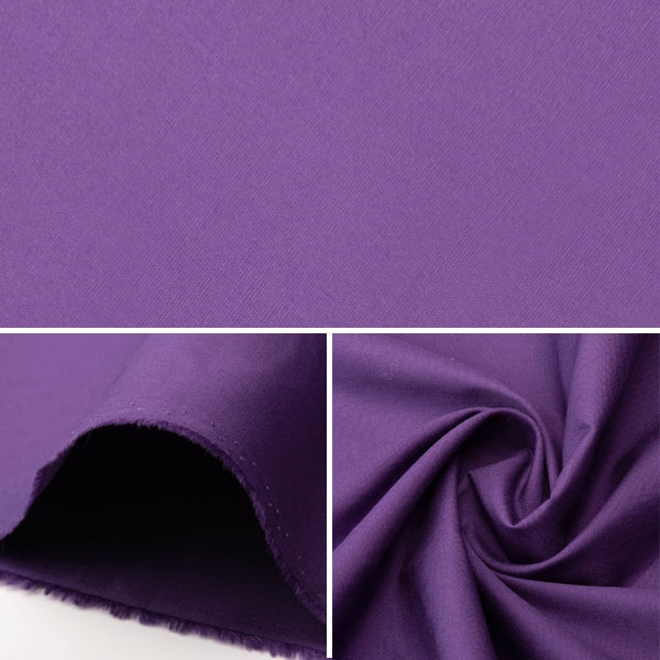 [De la quantité 5] Tissu "Couleur large 132 violet GM502M-132"