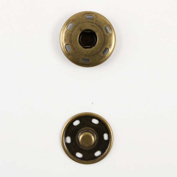 Bouton "Big Snap 25 mm Antic Gold 1 Compte Sun17-09" Suncoccoh Sankokko KIYOHARA