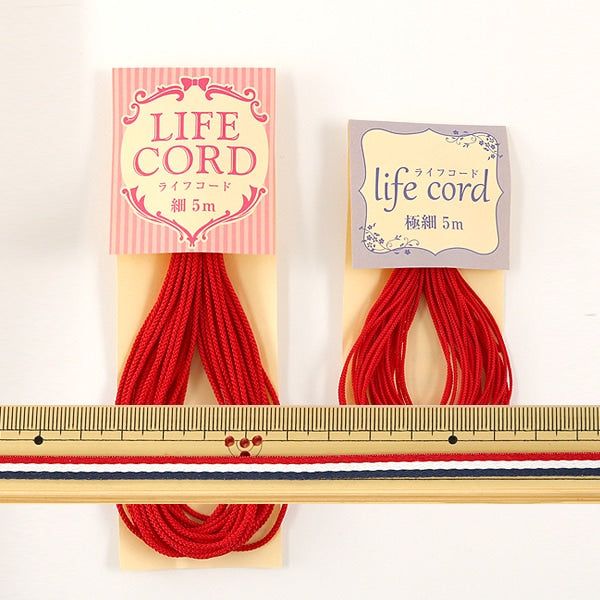 Fil d'artisanat "Life Code Extra-Fine Red LC-4"