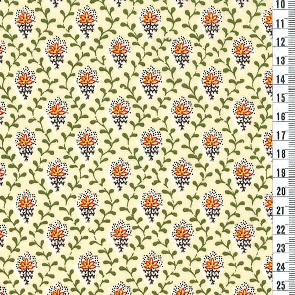 [De la quantité 5] tissu "Souleiado Soleado Petit Fleur de SLF-18A"