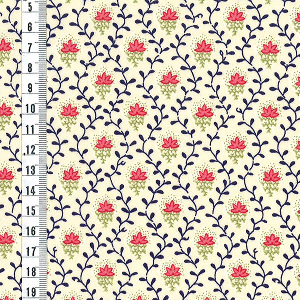 [From quantity 5] Fabric "Souleiado SoleAdo Petit Fleur de Slf-18w"