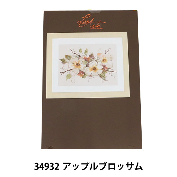 进口刺绣套件“ Lanarte 34932 Apple Blossom PN -0008051”