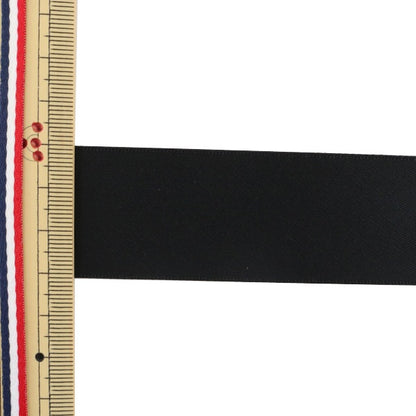 Ribbon "Double -sided satinRibbon Black 32mm x 3m "