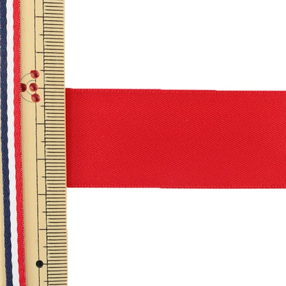 Ribbon "Double -sided satinRibbon Red 28mm x 3m "