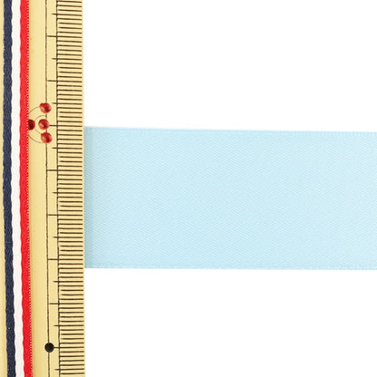 Ribbon "Double -sided satinRibbon Light blue 32mm x 3m "