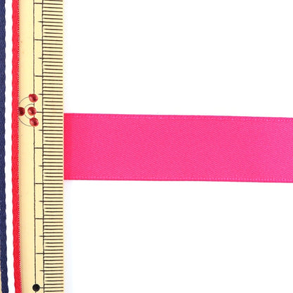 Ribbon "Double -sided satinRibbon Shocking pink 19mm x 3m "