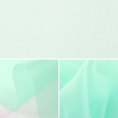 [From quantity 5] Fabric "Polyester Organdy P-122-165"