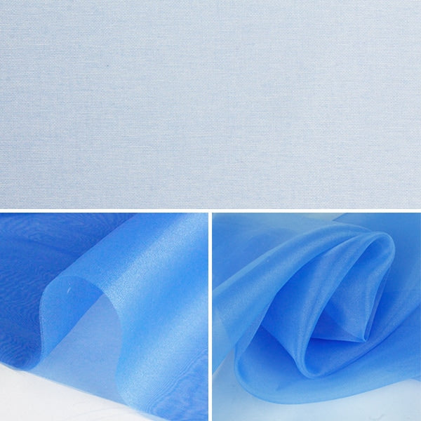 [Jusqu'à 70% de réduction sur le tissu costume] [de la quantité 5] Tissu "Polyester Organdy P-122-18"