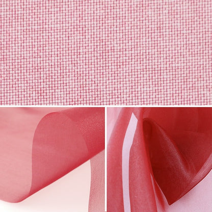 [Hasta 70 % de descuento en la tela de vestuario] [de la cantidad 5] Fabric "Polyester Organdy P-122-7"