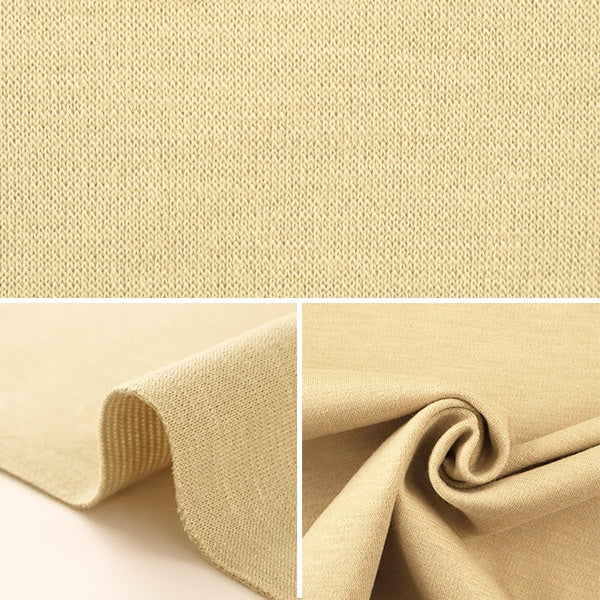 [De la cantidad 5] Fabric "Nurturu Punch (TR Stretch Punch) 7 beige"